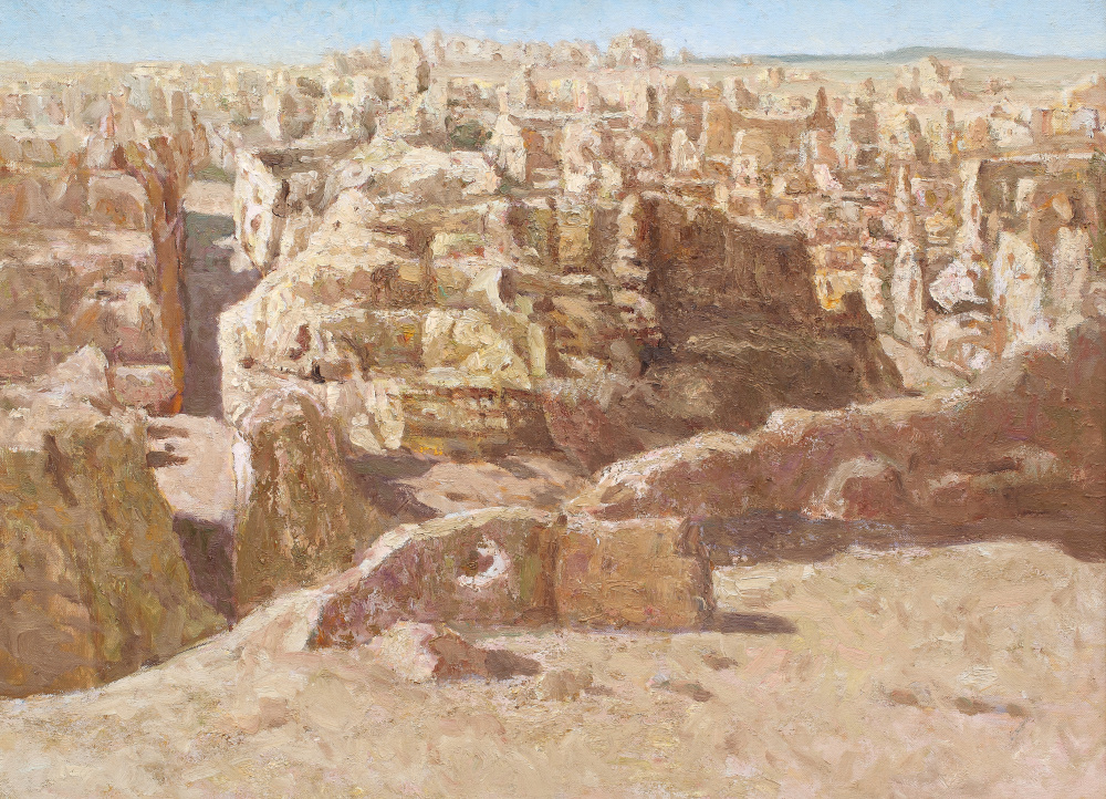 吴义英  遇见故城73×54（94×75）.jpg